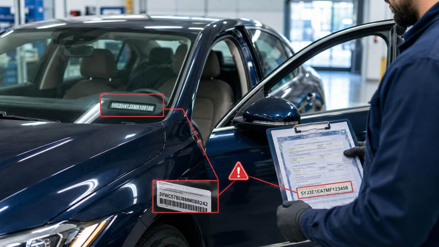 VIN Cloning Red Flags: How Buyers Can Spot a Mismatched Vehicle Identity